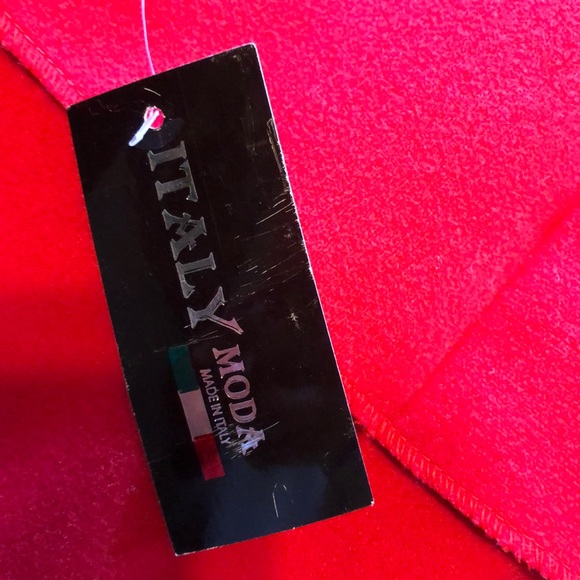 Italian fur-lined poncho with tags - Picture 8 of 8